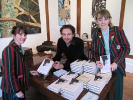 Pupils meet visiting author